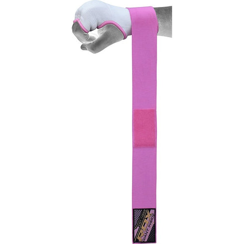 RDX PINK WOMEN INNER GLOVES WITH WRIST STRAP-5